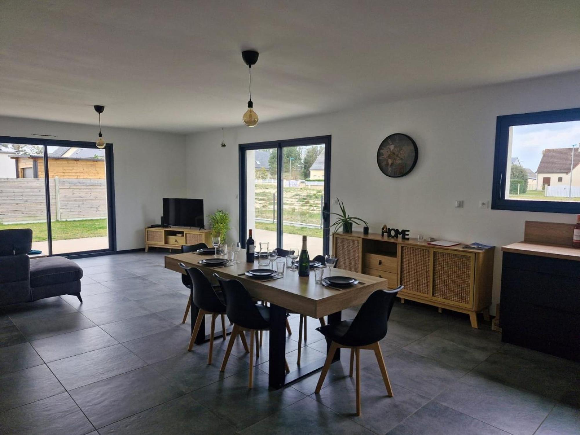 Attractive Holiday Home Near The Normandy Beach Saint-Germain-sur-Ay Buitenkant foto